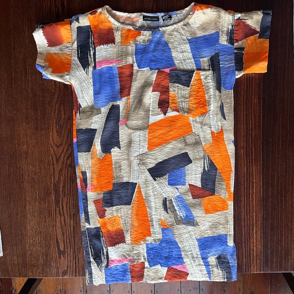 New York & Company Dresses & Skirts - New York & Company Colorful Print Shift Dress